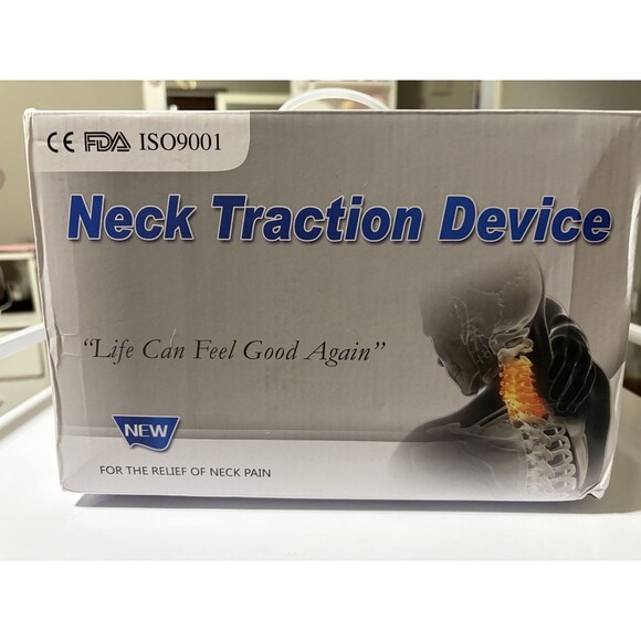 Neck Traction Device Cervical Spine Stretcher for Pain Relief | New in Box - Picture 1 of 7